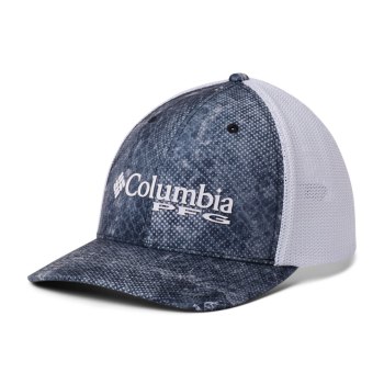 Columbia PFG Camo Mesh Ball, Gorras Negros Marrom Para Hombre | 865941-UOF